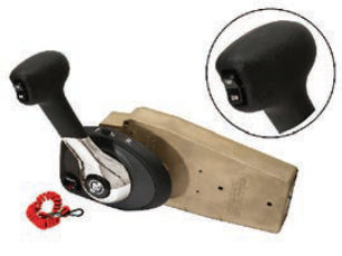 telecomando con trim monomotore per paratie a incasso Mercury 8M0030550